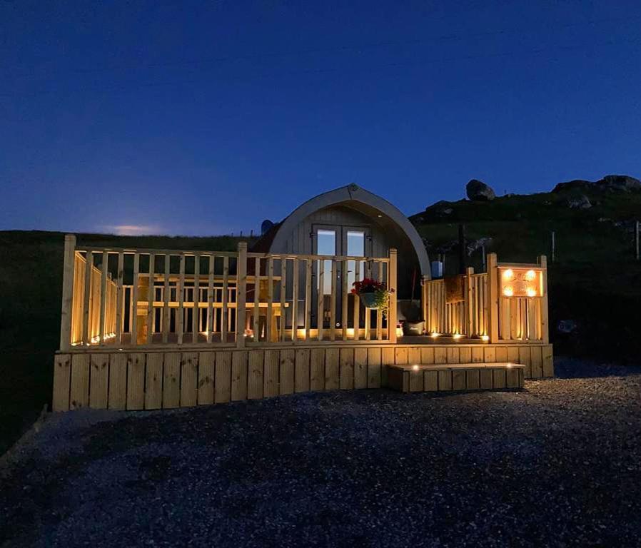 Meall Ard Self Catering Pod - Isle Of South Uist Pollachara Eksteriør billede